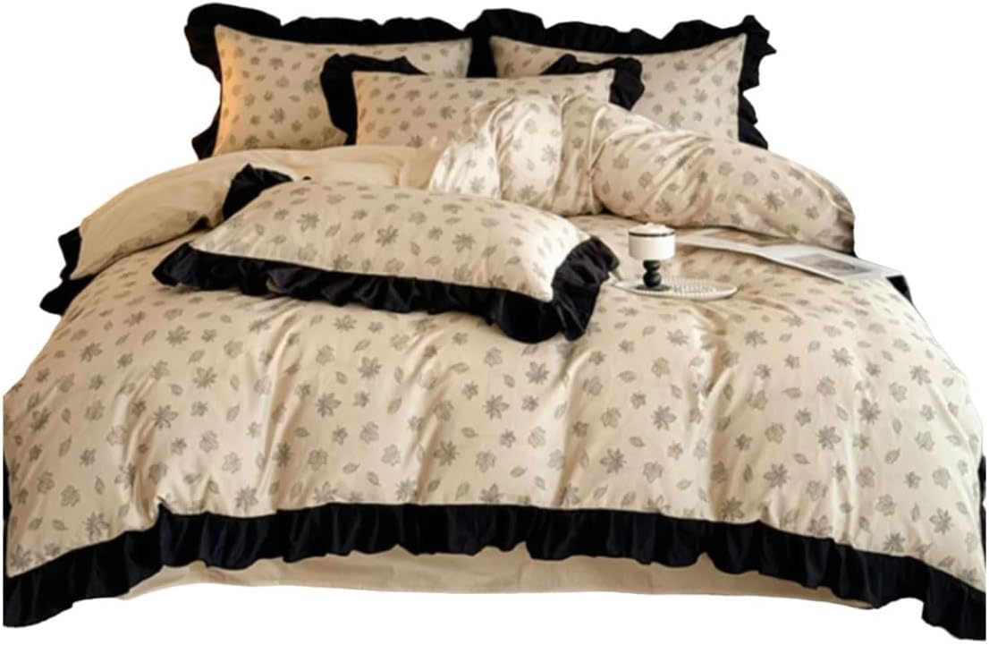 Cotton Bedding Sets Home Dormitory Bedding Sets Machine Washable Bedding Sets Exquisite Bedding Sets