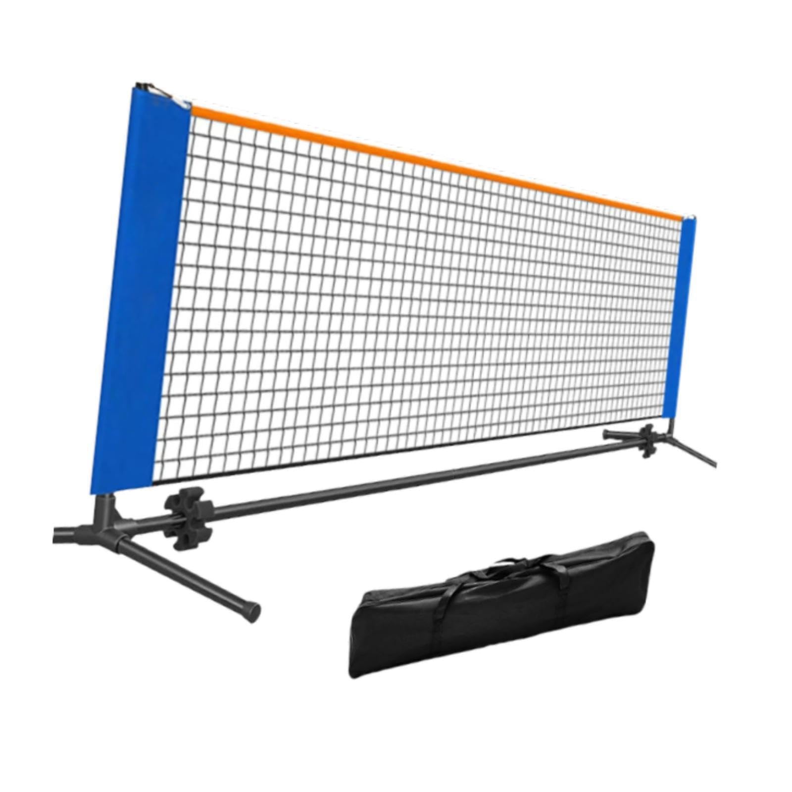 Rete Portatile Leggera da 84 Piedi, Facile da installare per Varie attività Sportive, Versatile Ovunque o a Piscina. La Rete Sportiva Misura 300 cm