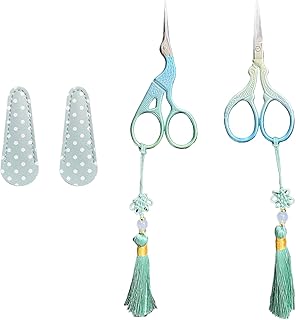 Gesponserte Anzeige – Stickschere, klein, scharf, Edelstahl, zum Nähen, für Stoff, Kreuzstich, Einfädeln, Handarbeit, mit ...