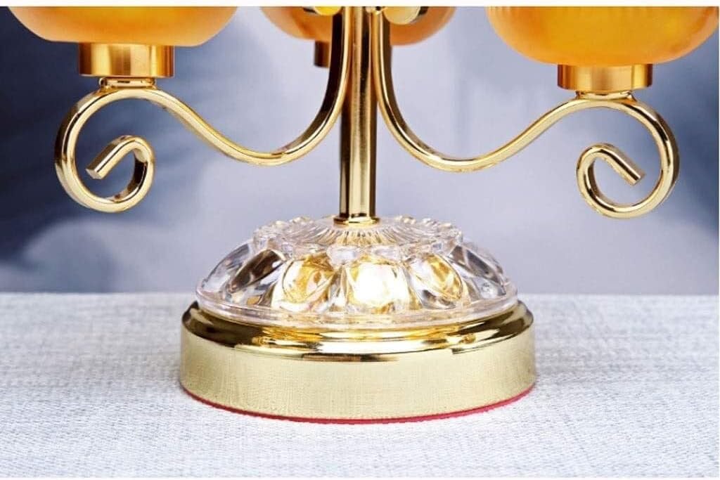 Creative Lotus Candle Holder Glass and Alloy Candelabra, Elegant Wedding Table Centerpiece for Home Party Decoration