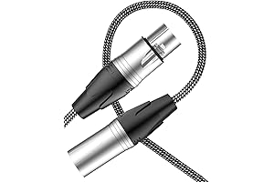3ft XLR Cable: Premium Shielded Microphone Extension Cable