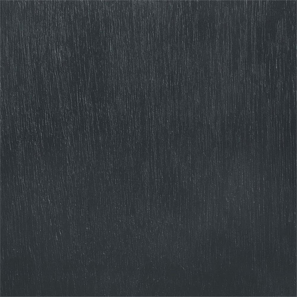 BOWERY HILL Contemporary Counter Height Dining Table, Dark Charcoal Gray Finish, 52" W x 28" D x 36" H, Acacia Wood Construction, Wire Brushed Texture, Perfect for Kitchen, Home Bar, or Living Room