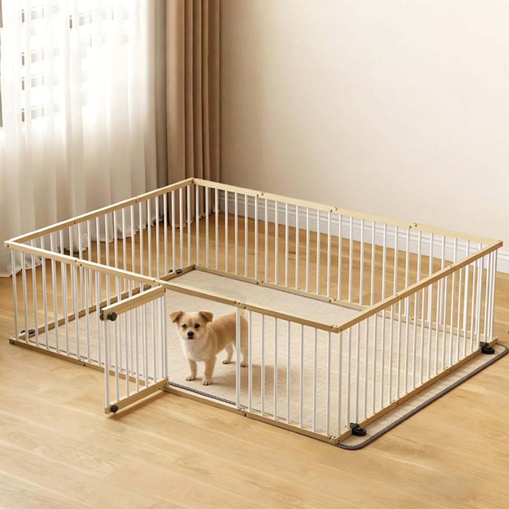Amazon.co.jp: ペットサークル ペットフェンス 高さ50CM DIY 犬 ケージ