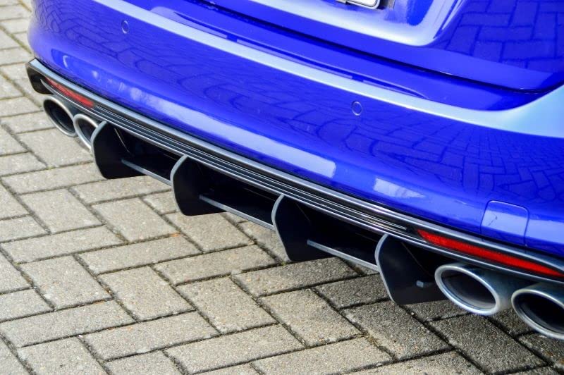 Diffuseur de pare-chocs pour Golf 7 R Variant style Performance à ailettes premium