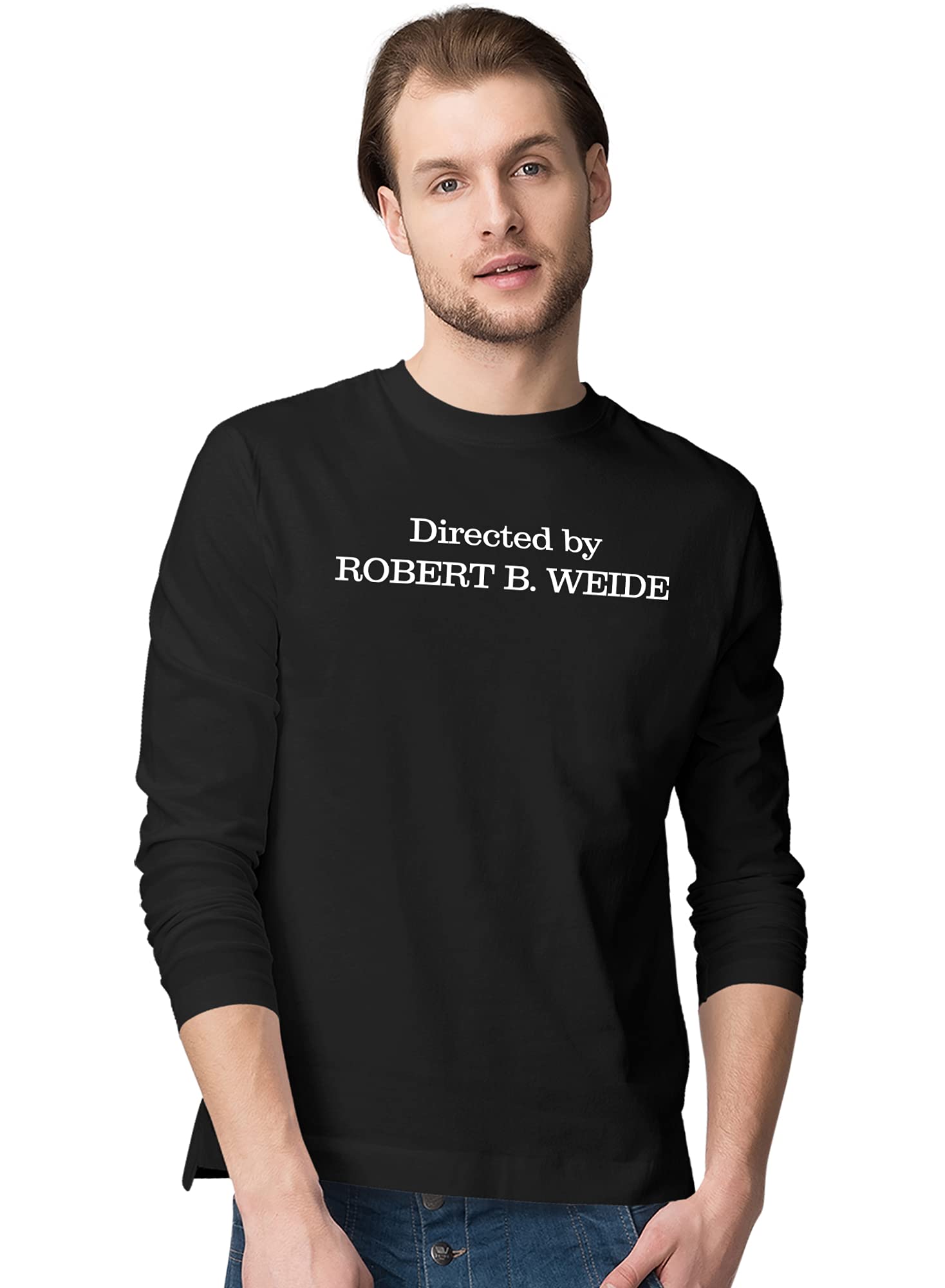 Jasan Robert B. Weide Printed T-Shirt for Men | Meme Full Sleeve Tshirts