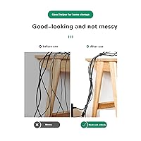 Vista 6 de 2 unids macho 0.217x0.098 in enchufe DC cable adaptador de alimentación cable de extensión 3.3FT/1M