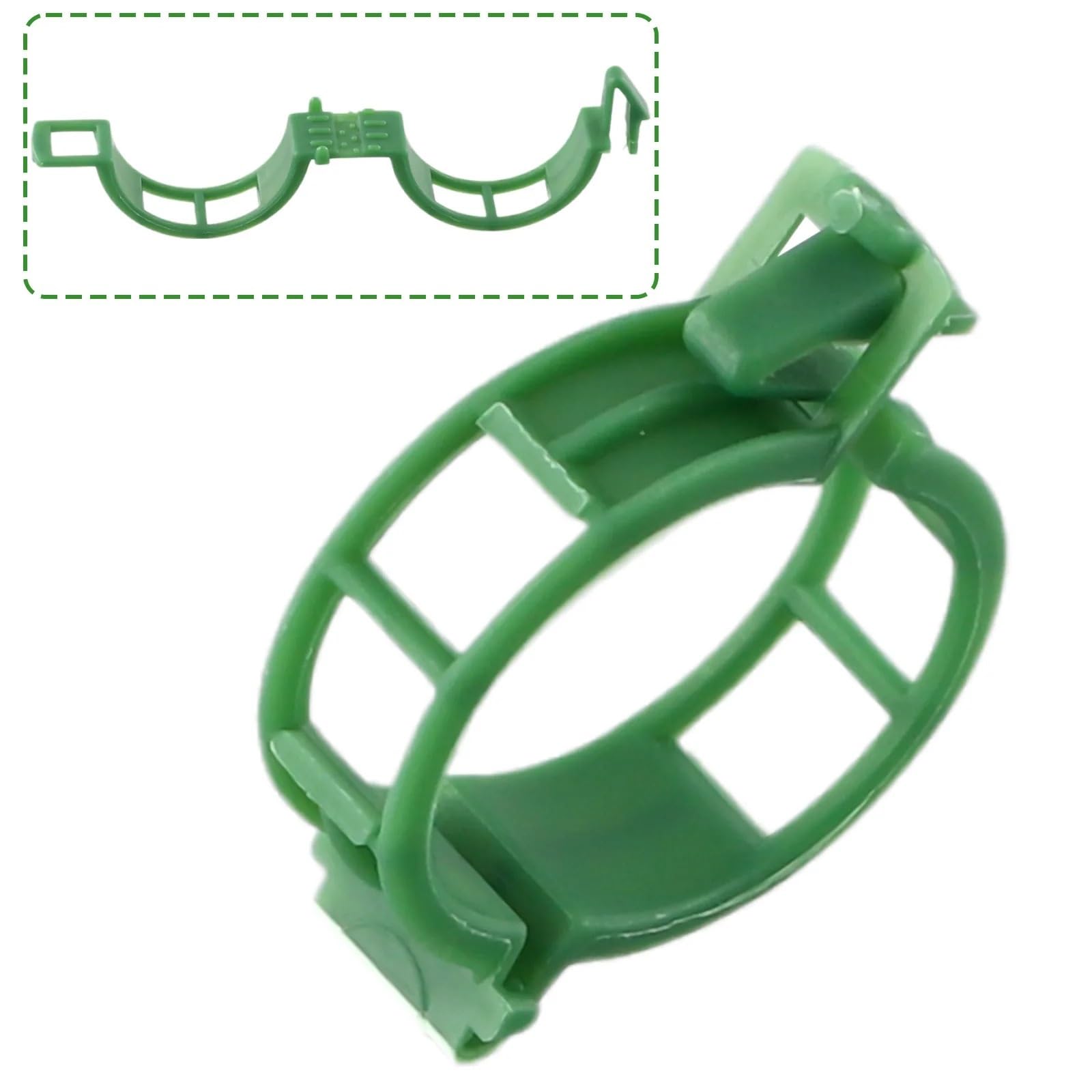 Lot de 1000 attaches en plastique pour plantes grimpantes