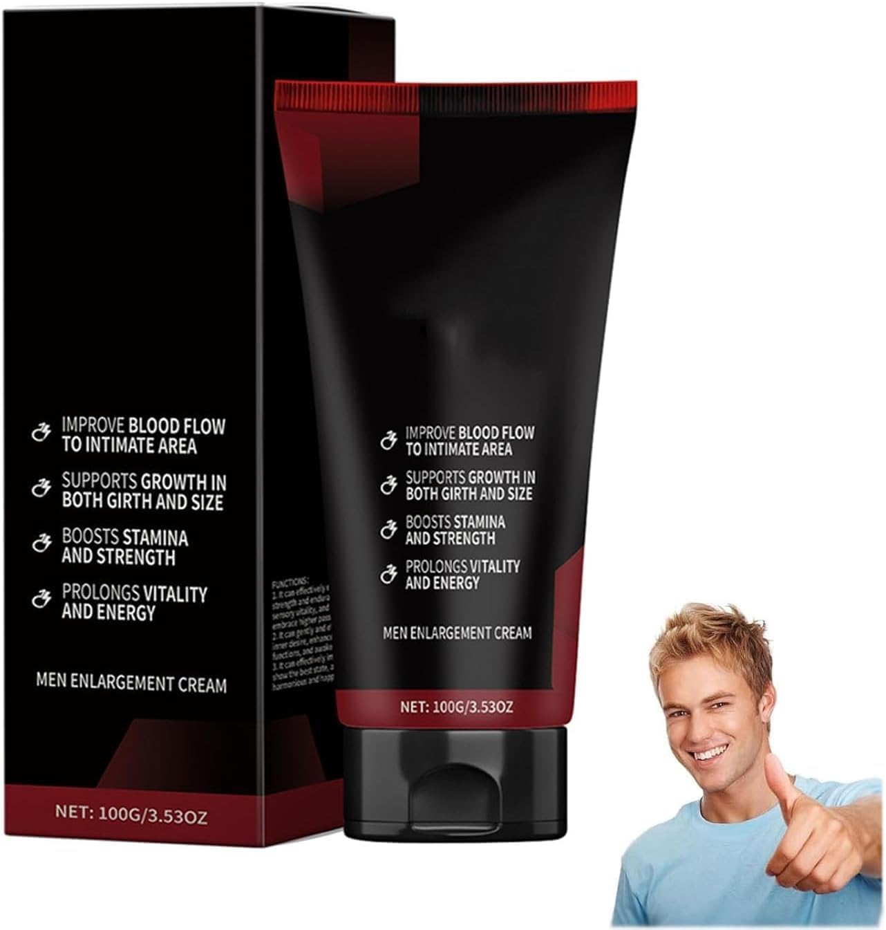 Penile Health Cream,Long-Term Hydration Gels,Fast-Absorbing Moisture Formula with Enhanced Body Supporrt,for Male Vitality Wellness Application