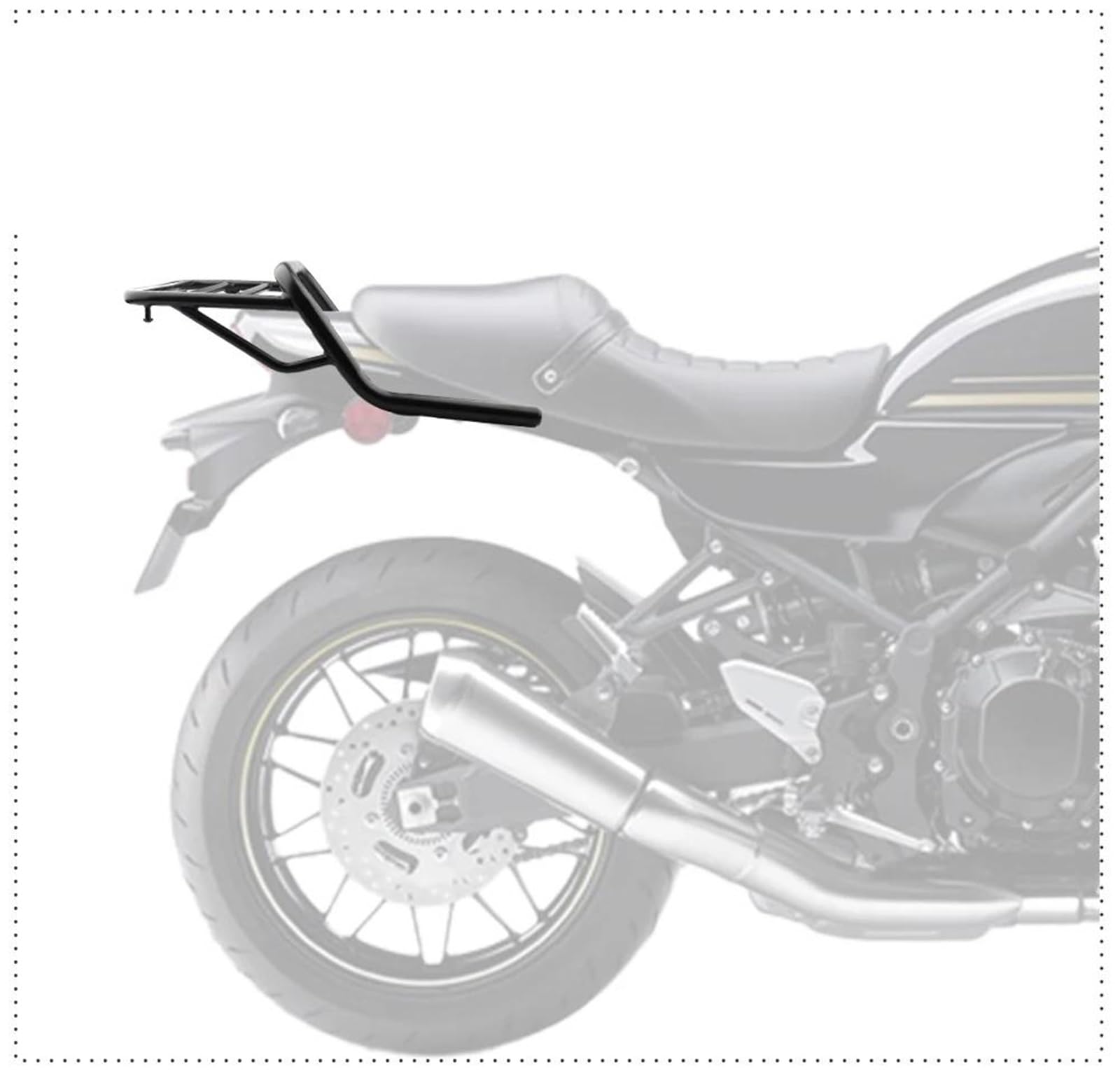 Per Kawasaki Z900RS Cafe 2018-2024 SE 2022-2024 Portapacchi Posteriore Ripiano