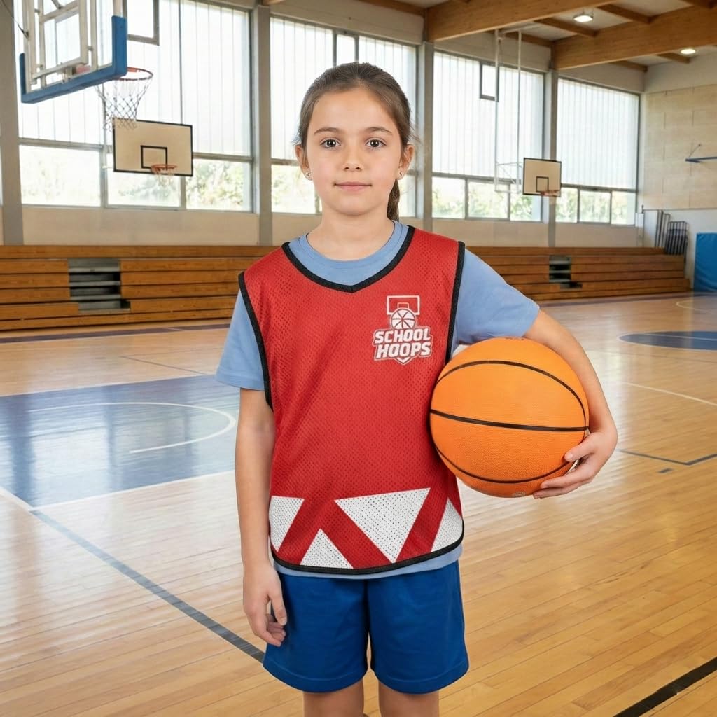 Wanapix | Chasuble Sport Personnalisée | Tailles Adulte et Enfant | Maille Respirante | Chasuble d’Entraînement Personnalisée avec Nom, Numéro, Club, Écusson et plus