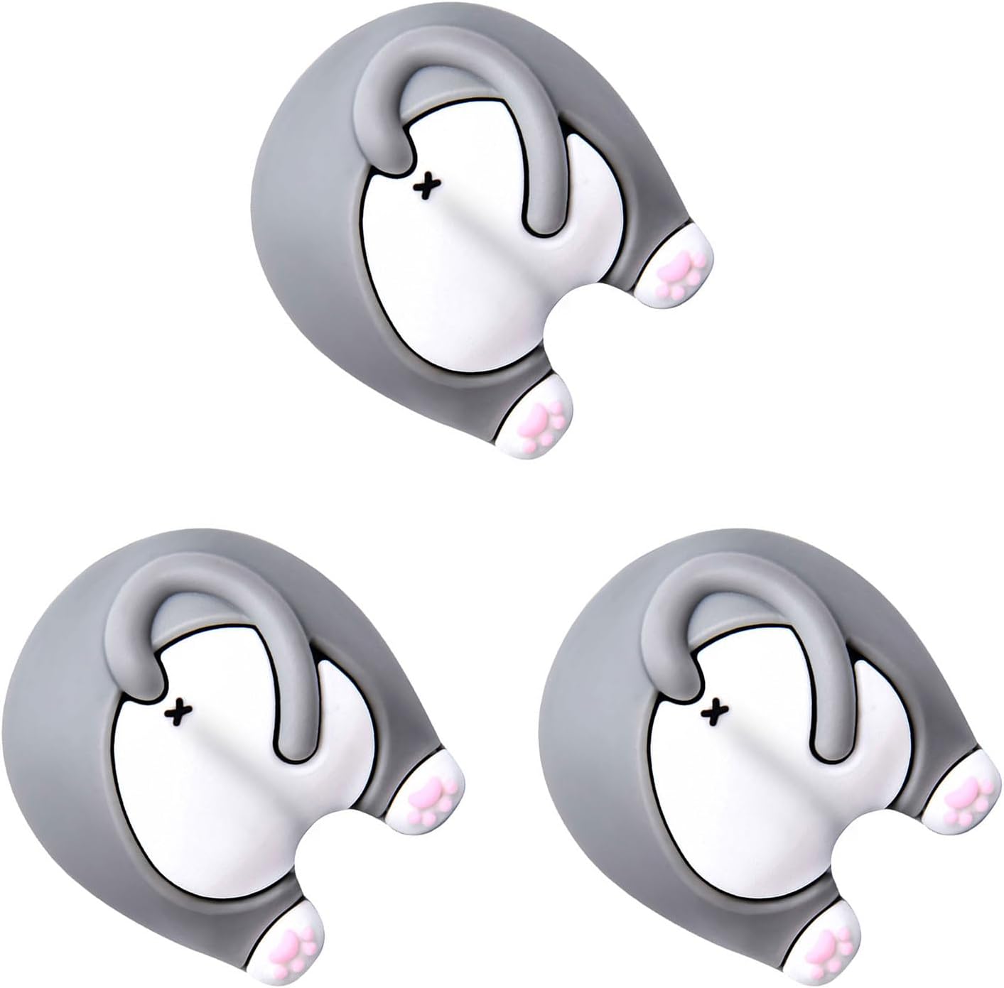 Upgrade Silicone Door Guard Pad Furniture Protector Bumper Pad Soft Silicone Pad for Room and Bedroom Use