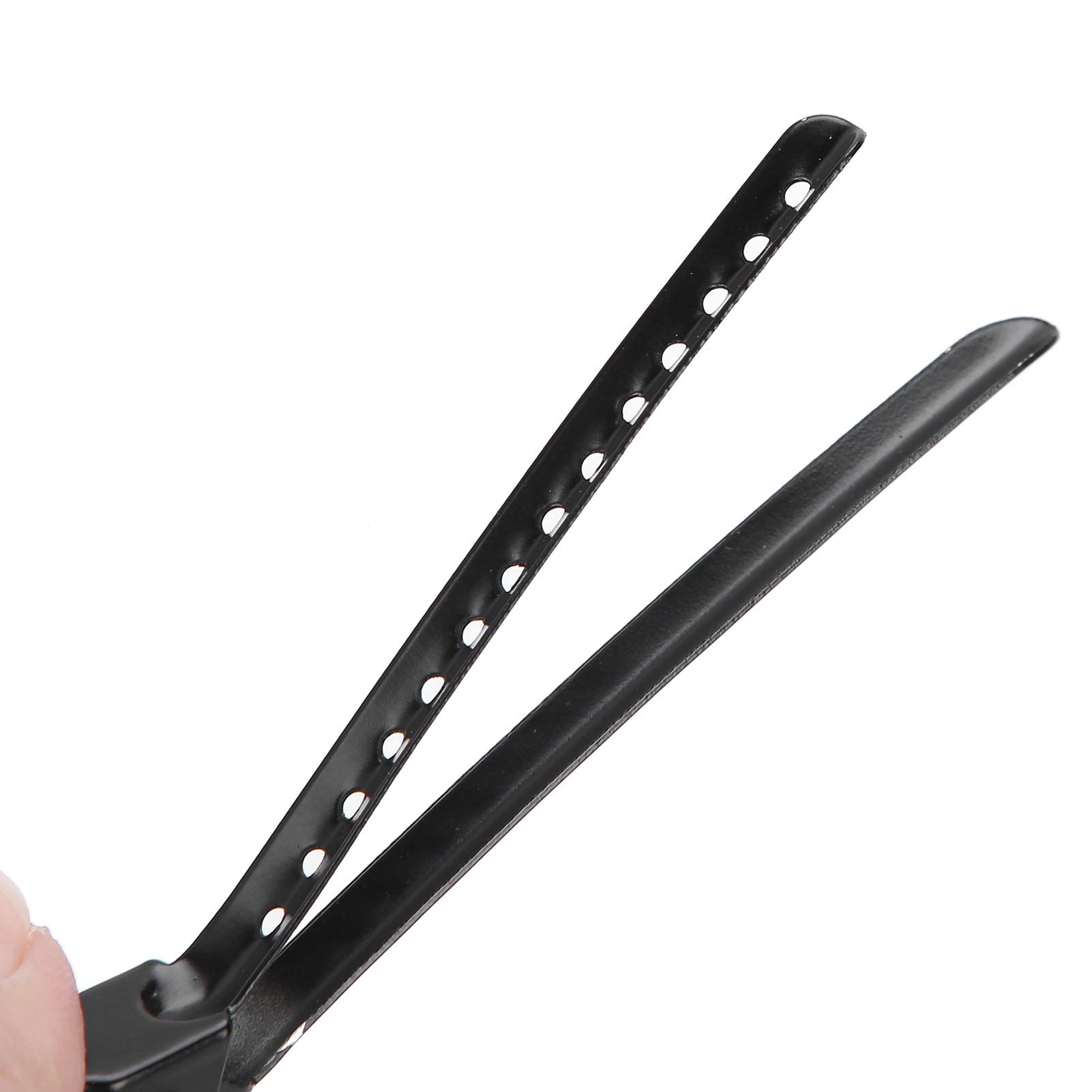 Pinzas para seccionar el Cabello, Pinzas para el Cabello de Pico de Pato, no se oxidan fácilmente, resortes Gruesos, Pinzas para rizos de peluquería para Mujeres para peluquería
