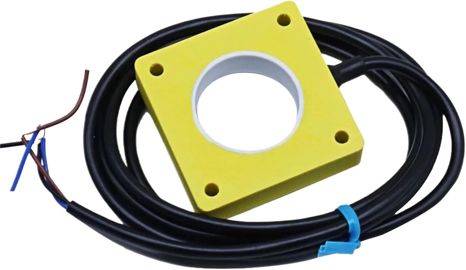 1PCS Ultra thin large ring inductive proximity switch counting shortage sensor with iron wire, tin wire, nickel strip(TBEV-R14100,NPN,NO)