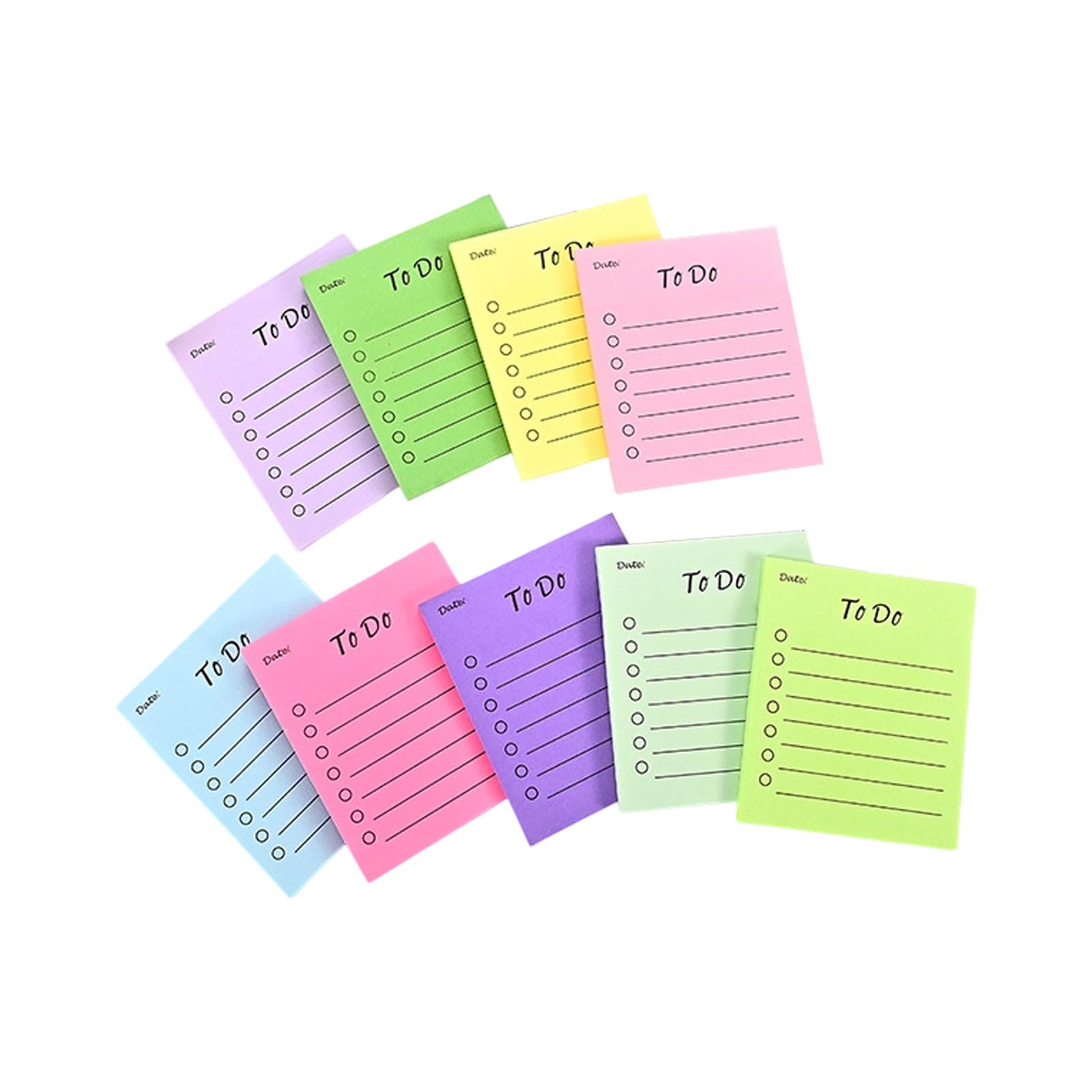 Jazuaiao Stickier Note Lovely Writing Pad Notepads Practical Memos Paper Note School Supplies for Student Practical Memos