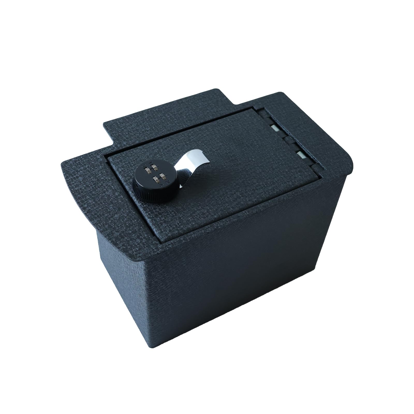 TUOJUE Center Console Safe Gun Safe Box Compatible with Toyota Tacoma 2005-2015, with 4-Digit Combo Lock, Center Console Organizer