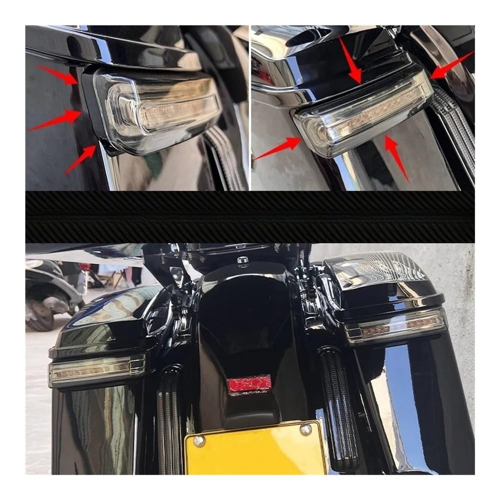 Indicatore direzione moto per moto Indicatori direzione a LED borse