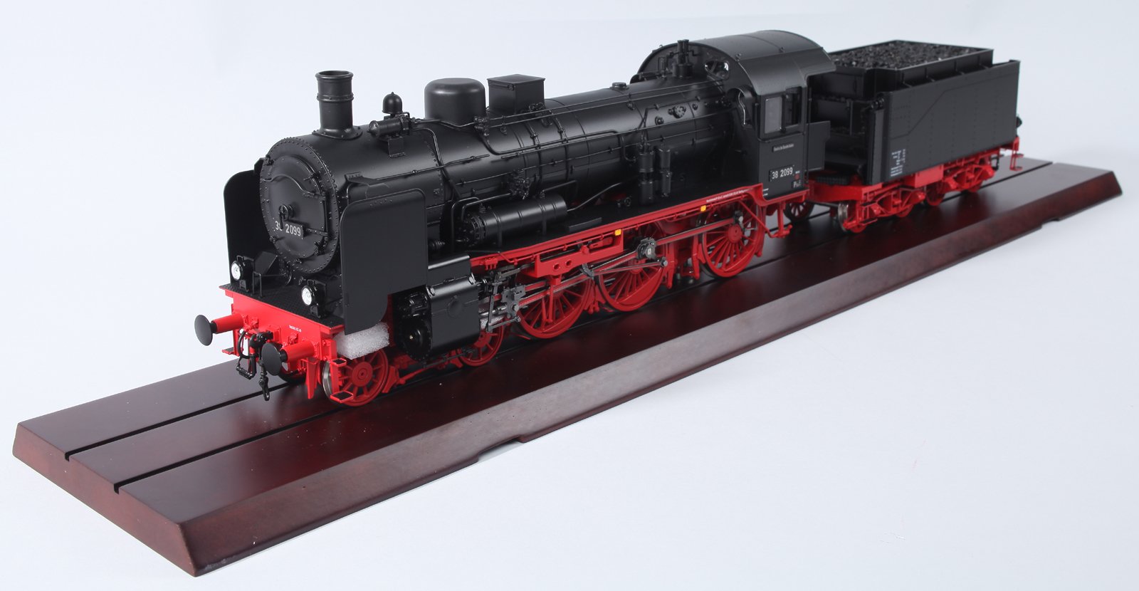 Märklin 55383 - Locomotiva a Vapore con Trenino Tedesco BR 38