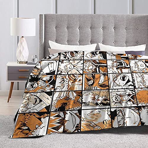 Anime Blankets Soft Plush Flannel Fleece Throw Blankets For Couch Sofa Bedding Living Room 60"X50" #TOP3