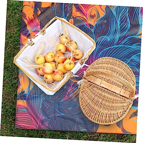 Tapis d'extérieur UV et imperméable grand format pour le sable et le camping - 3