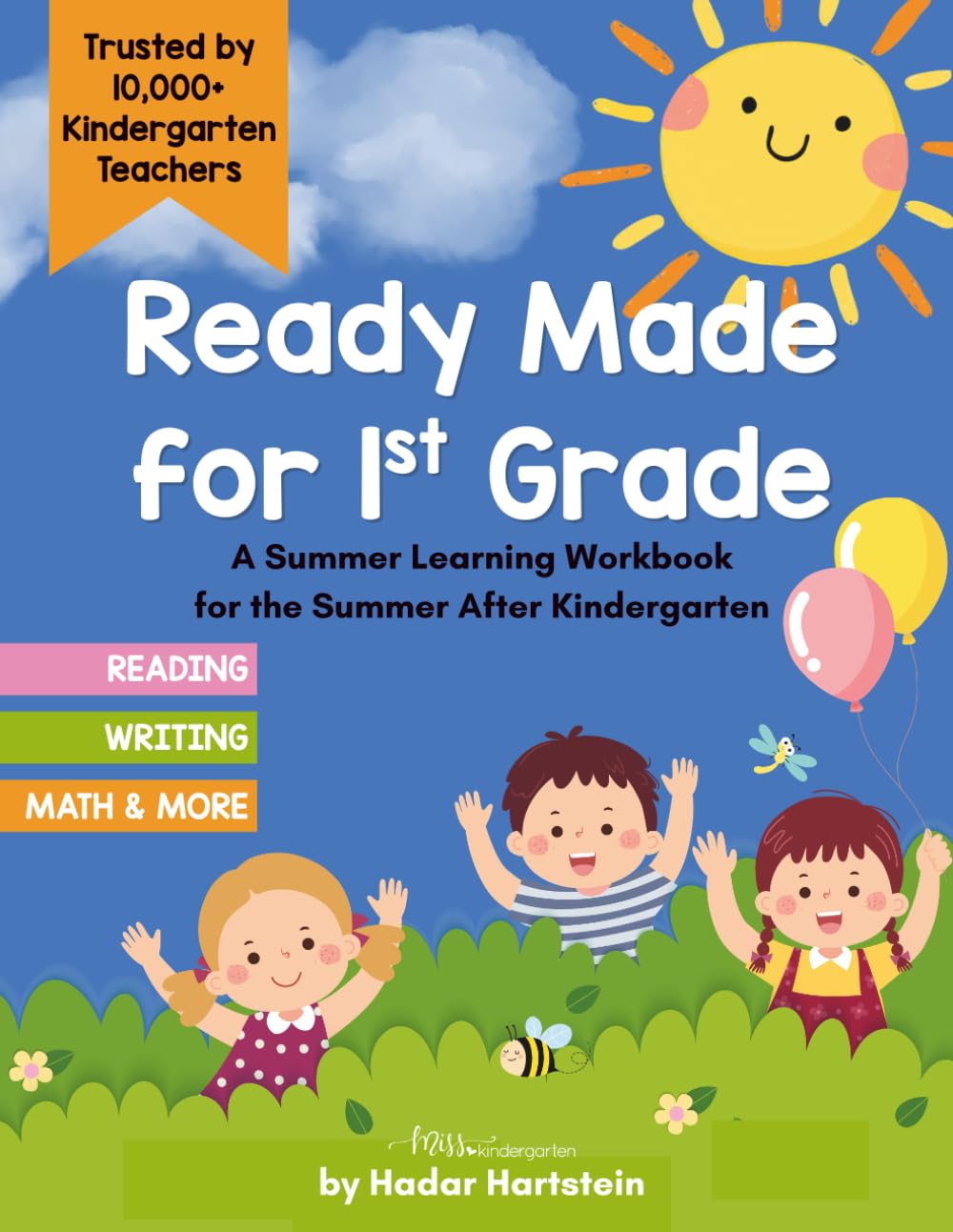 Ready Made for First Grade: A Kindergarten Summer Learning Workbook for the Summer Before First Grade
