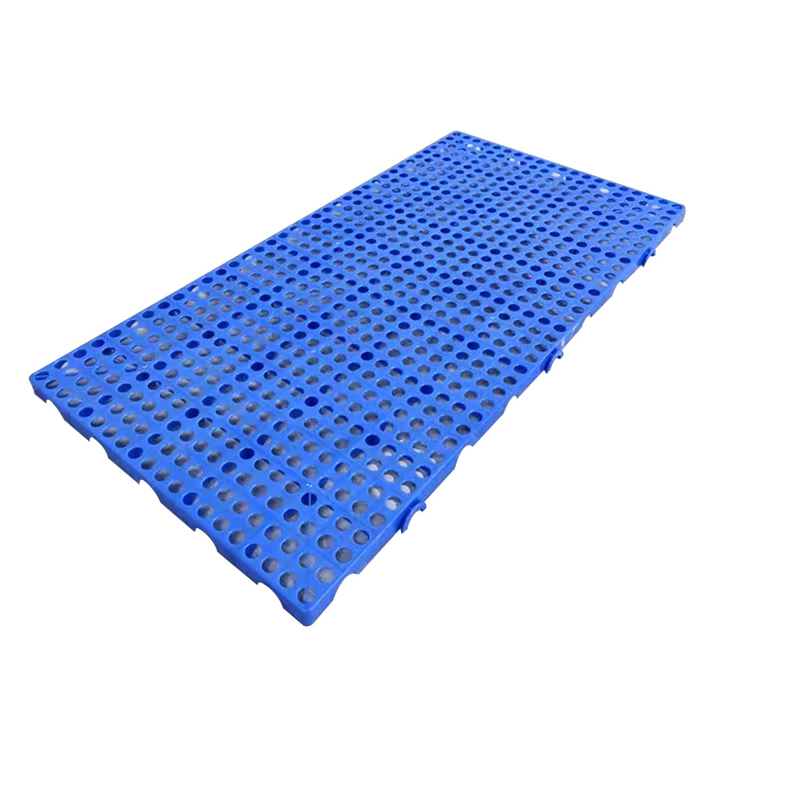 Tarima de plástico, Plataforma de Almacenamiento Impermeable, tarimas de plástico para Exteriores, Plataforma Modular entrelazada, Impermeable y Antideslizante, Capacidad de Carga 2200 LB/m