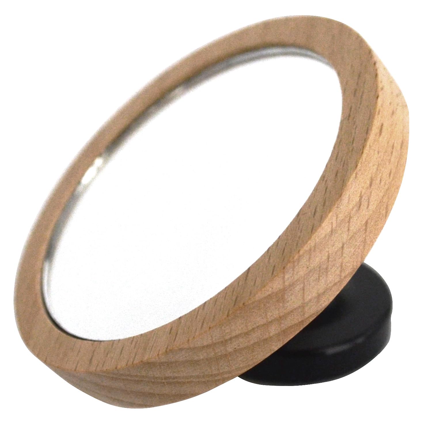 Espresso Lens Reflective Mirror Flow Rate Observation Wooden Base Magnetic Cafe Machine Tool Coffee Maker Accessories for Home Barista Cafe Bar