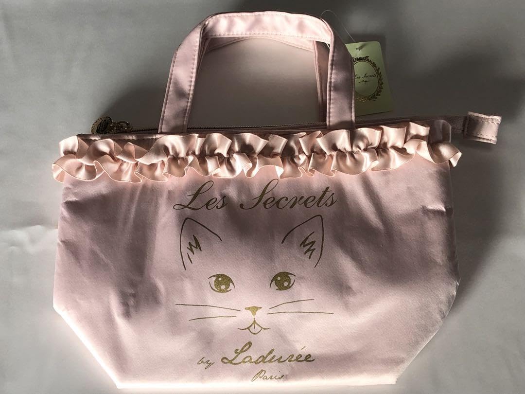 Amazon.co.jp: ラデュレ ピンク 猫 手提げ袋 ランチバッグ キャット