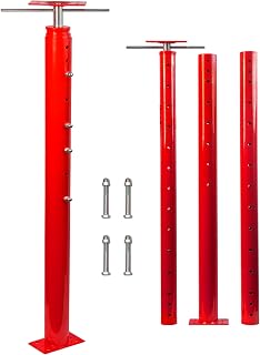 Xypholth 54-155" Heavy Duty Adjustable House Jack Post - 18,000 lbs Capacity Telescoping Floor Jack for Basement, Crawl Space, Deck Leveling