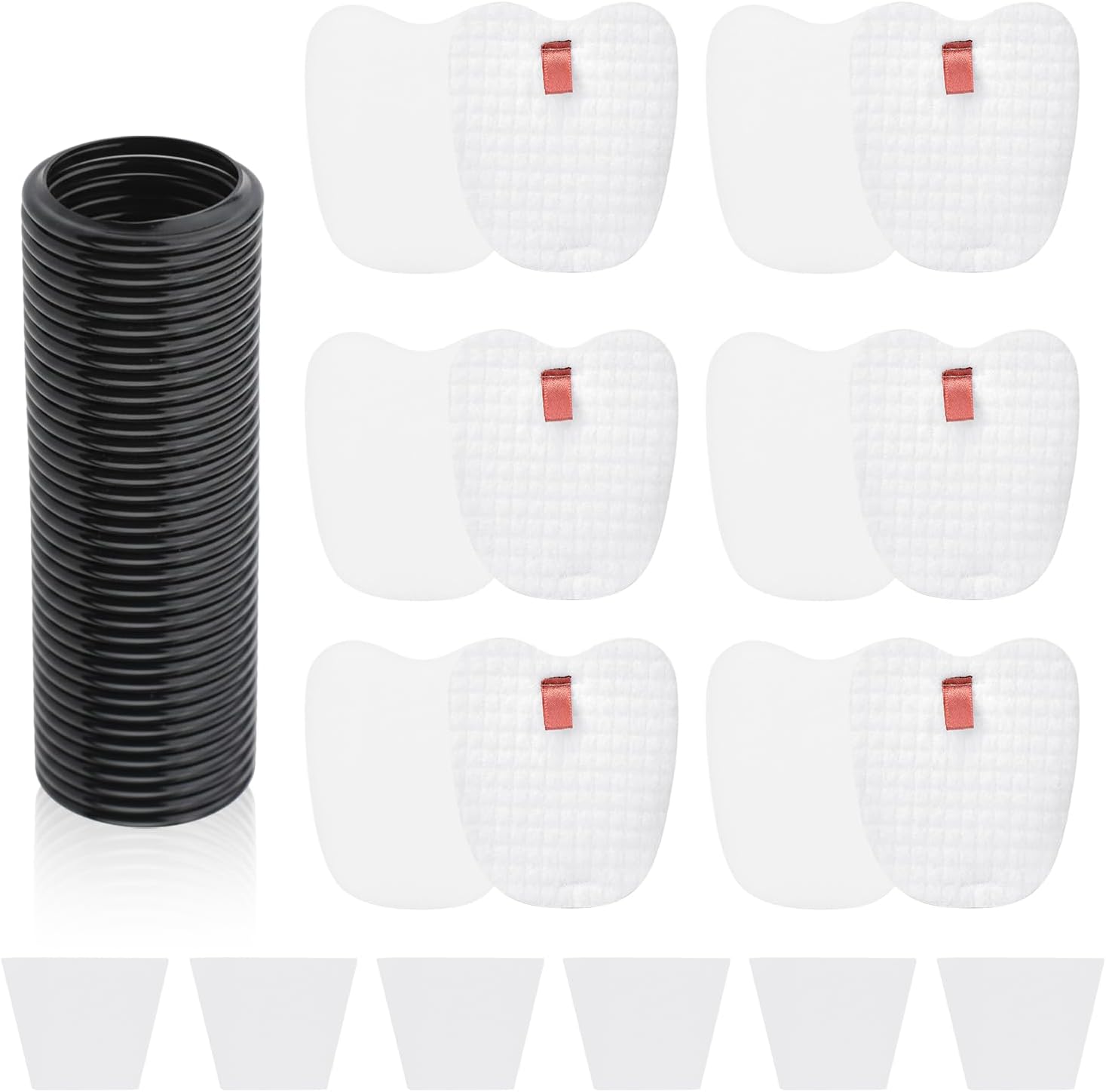 HV322 Filters for Shark Rocket HV320 HV321 Corded Stick Vacuum Lower Nozzle Hose for Shark Rocket HV320 HV321 Vacuum Replacement Part # XPMFK320 & 1084FTV320