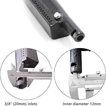 Hongso 13 3/4 Burner for Front Avenue 463242304, Charbroil 463251505