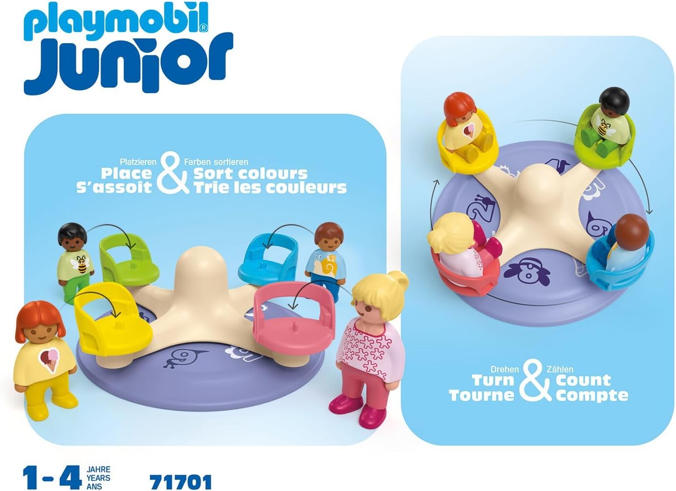 Playmobil Junior: Number-Merry-Go-Round