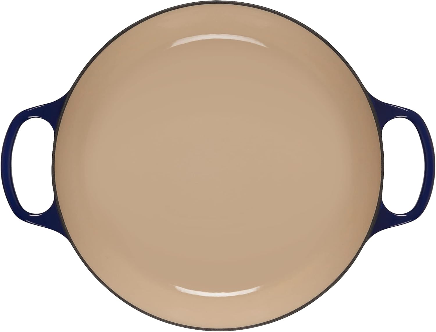 Le Creuset Eiffel Tower Collection Enameled Cast Iron Signature Braiser with Lid, 3.5 qt., Indigo