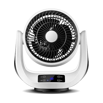 Trendy Retail Mini Desktop Fan Air Convection Circulating Cooler Mechanical Style