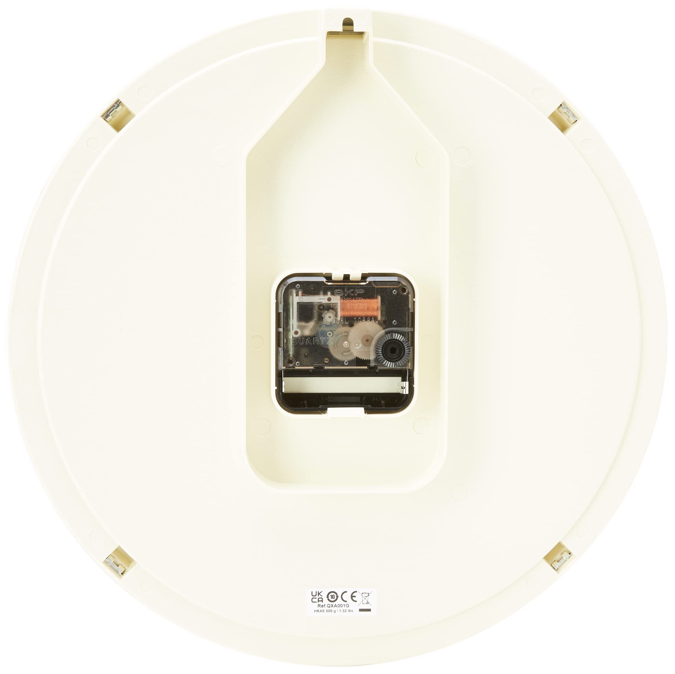 Seiko Reloj de Pared de Cuarzo con números arábigos, Dorado, 30 x 5 x 29,5 cm