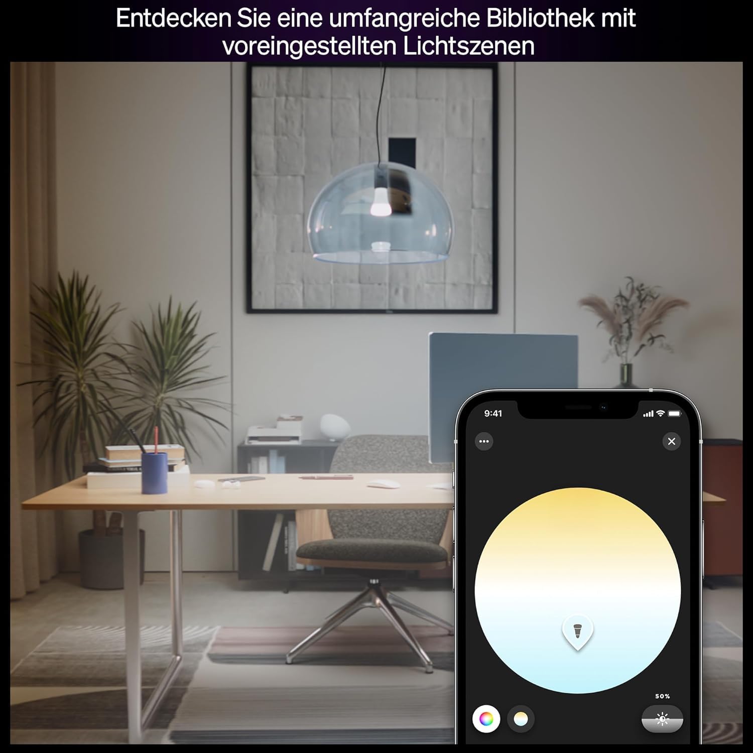 Philips Hue Bundle – 2 x weiße 1600 A67 E27 Smart-Leuchtmittel, extra helle dimmbare LED, intelligente Beleuchtung, App- und Sprachsteuerung, funktioniert mit Alexa, Google Home und Apple HomeKit