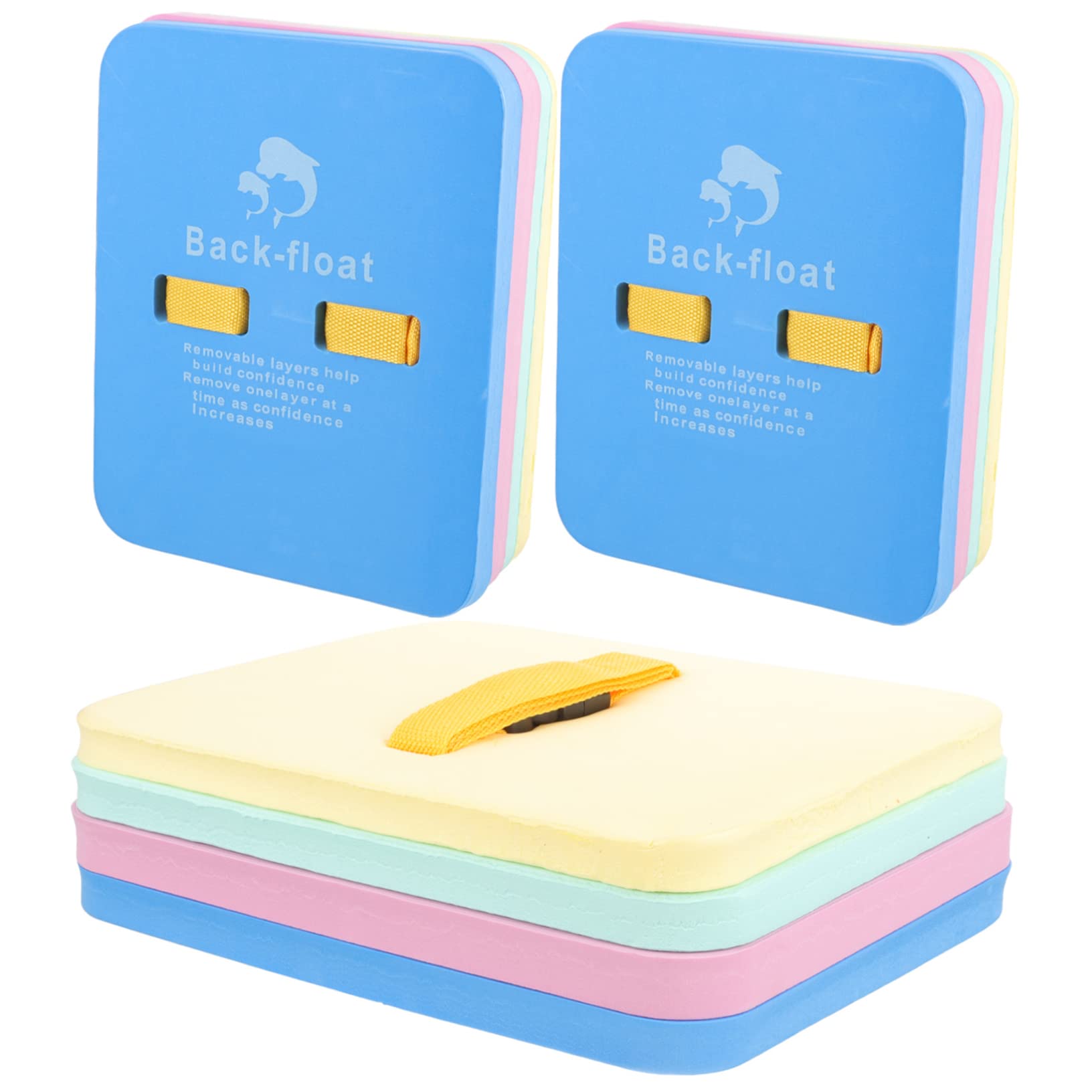 Sosoport3Pcs swimming back float huverbordes for kids kiddikap indoor swimming pool float kiddy pool pools for kids swimming kick board floaties device toddler pool float back board float