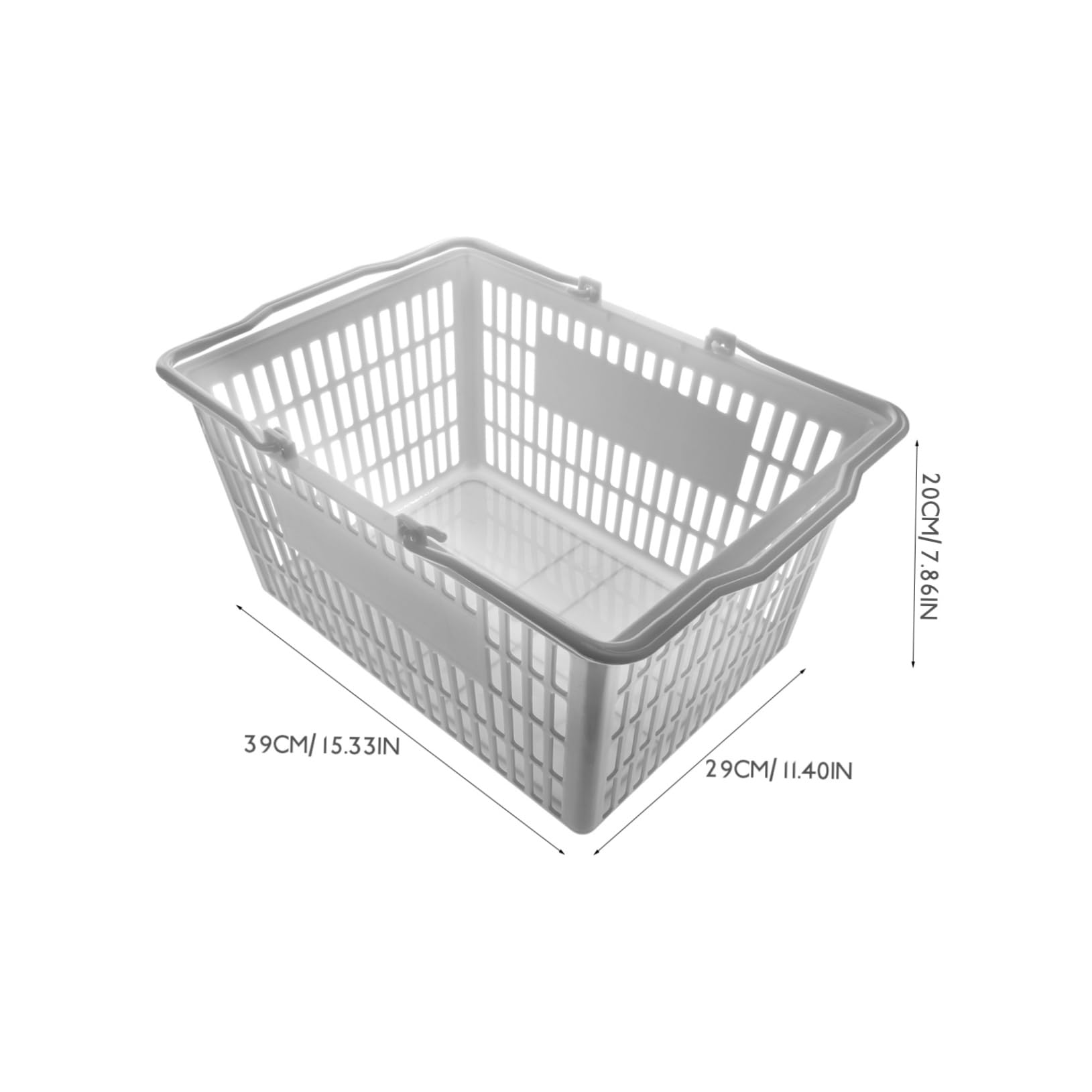 SOLUSTRE Einkaufskorb aufbewahrungsdose storage boxes storage baskets cosmetic organisers Modeerscheinung Kosmetik Korb aus Kunststoff Picknickkorb kleiner Korb Aufbewahrungskorb Plastik