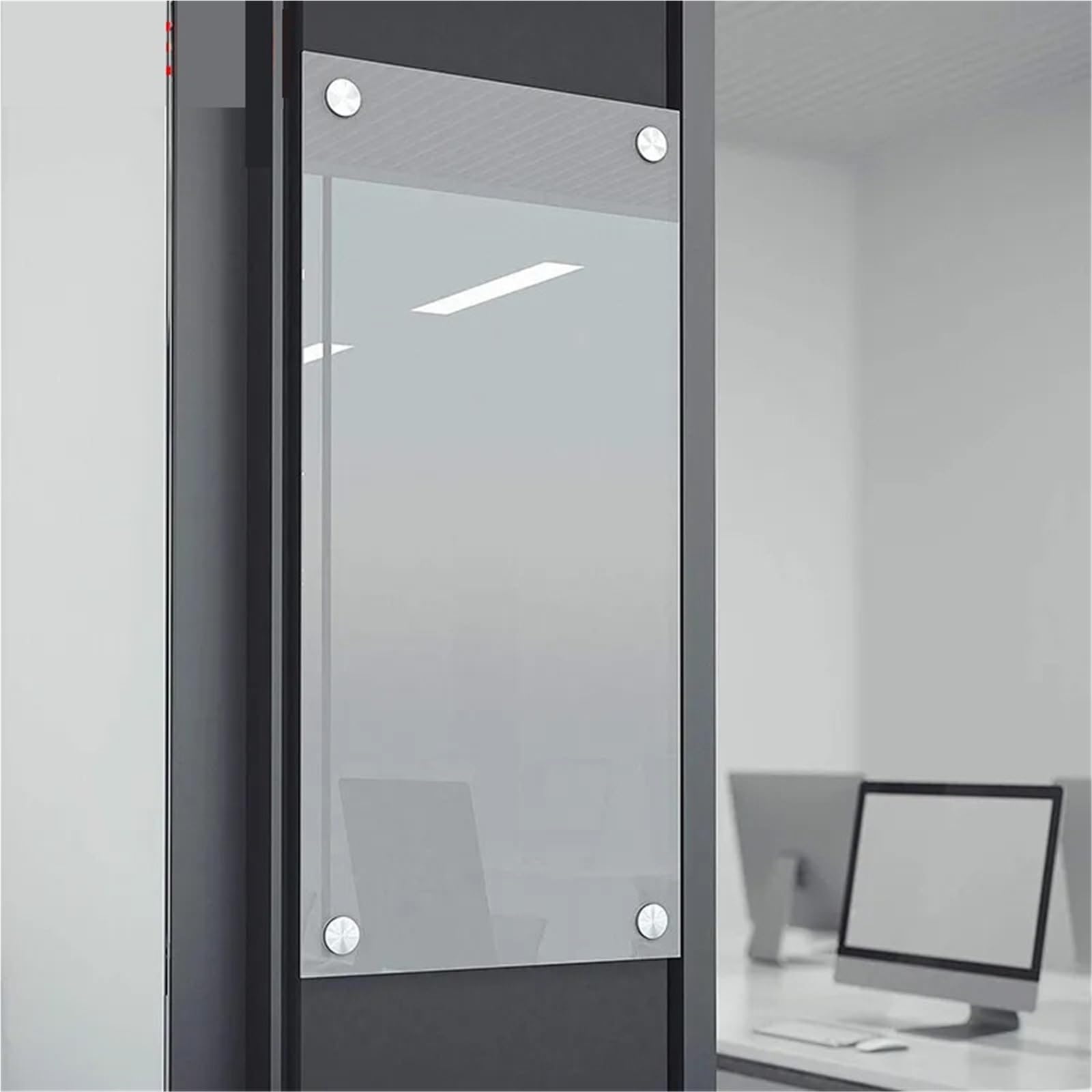 Vite distanziatore in acciaio inossidabile | 25 x 25-80 mm per pannelli in vetro, display pubblicitari e supporti da parete: confezione da 30 in acciaio inox (25 x 50 mm)