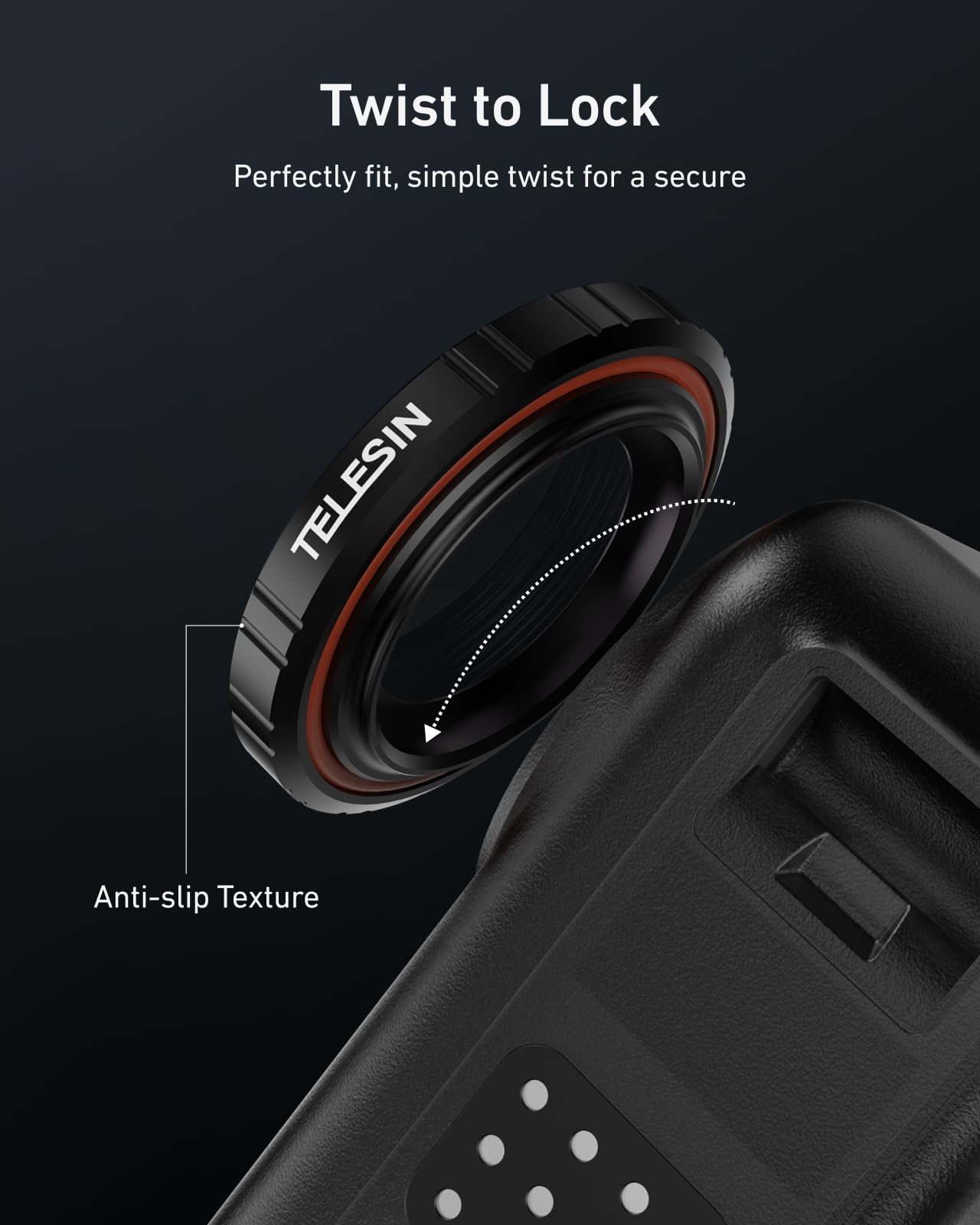 TELESIN Kit Filtri CPL ND per DJI Osmo Nano Filtri CPL ND8 ND16 ND32 + Proteggi Schermo Vetro Temperato Filtri Densità Neutra e Polarizzatori Vetro Ottico HD Accessori per Action Cam Vlog Viaggio