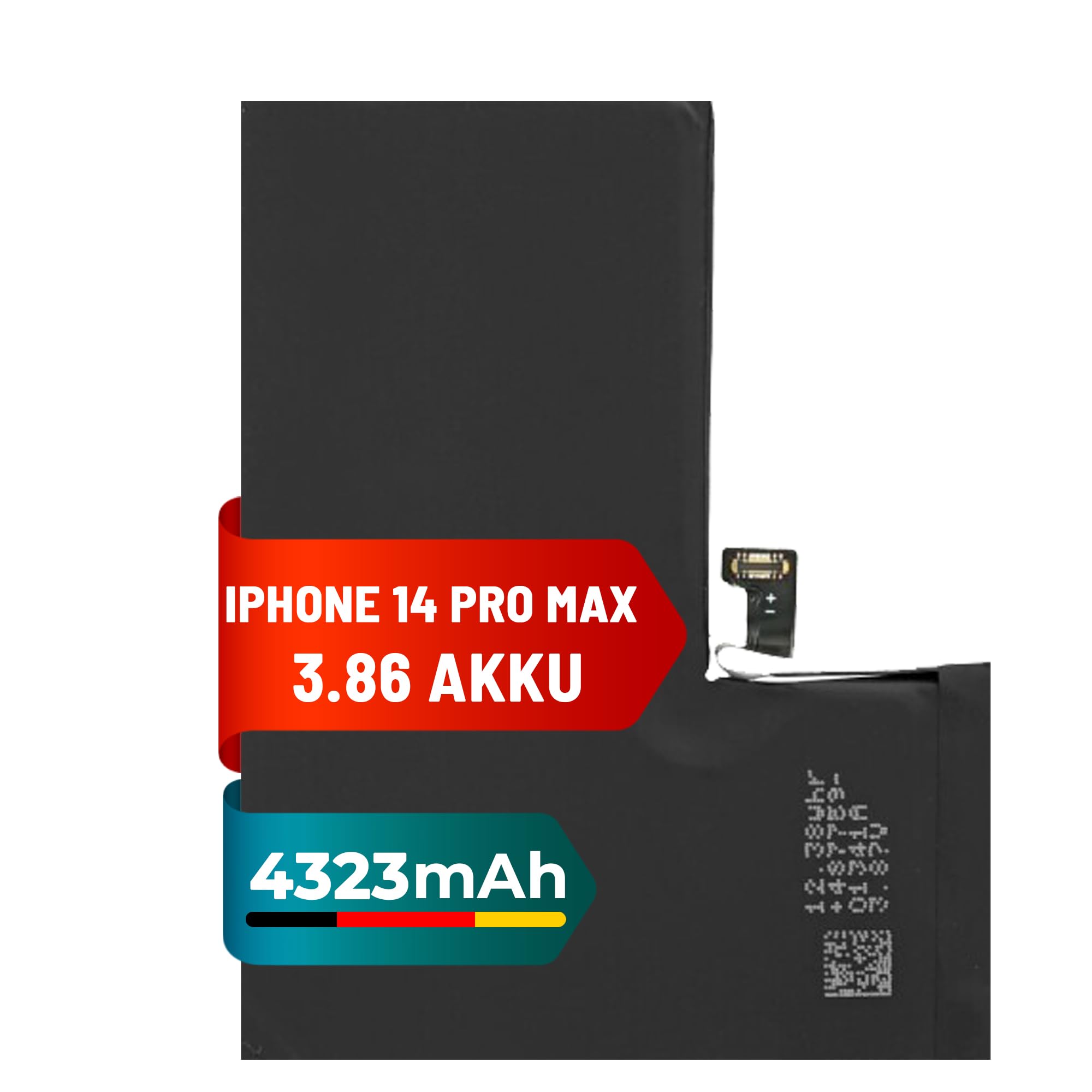Akku für iPhone 14 Pro Max | 4323mAh | Zuverlässige Leistung für Längere Nutzungszeiten