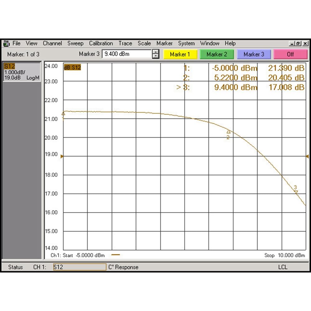 Amplificador de Bajo Ruido KC9601B de 1 A 1000 MHz, Módulo de Alta Linealidad, Fuente de Alimentación Tipo C de Alta Ganancia de 21 DB.