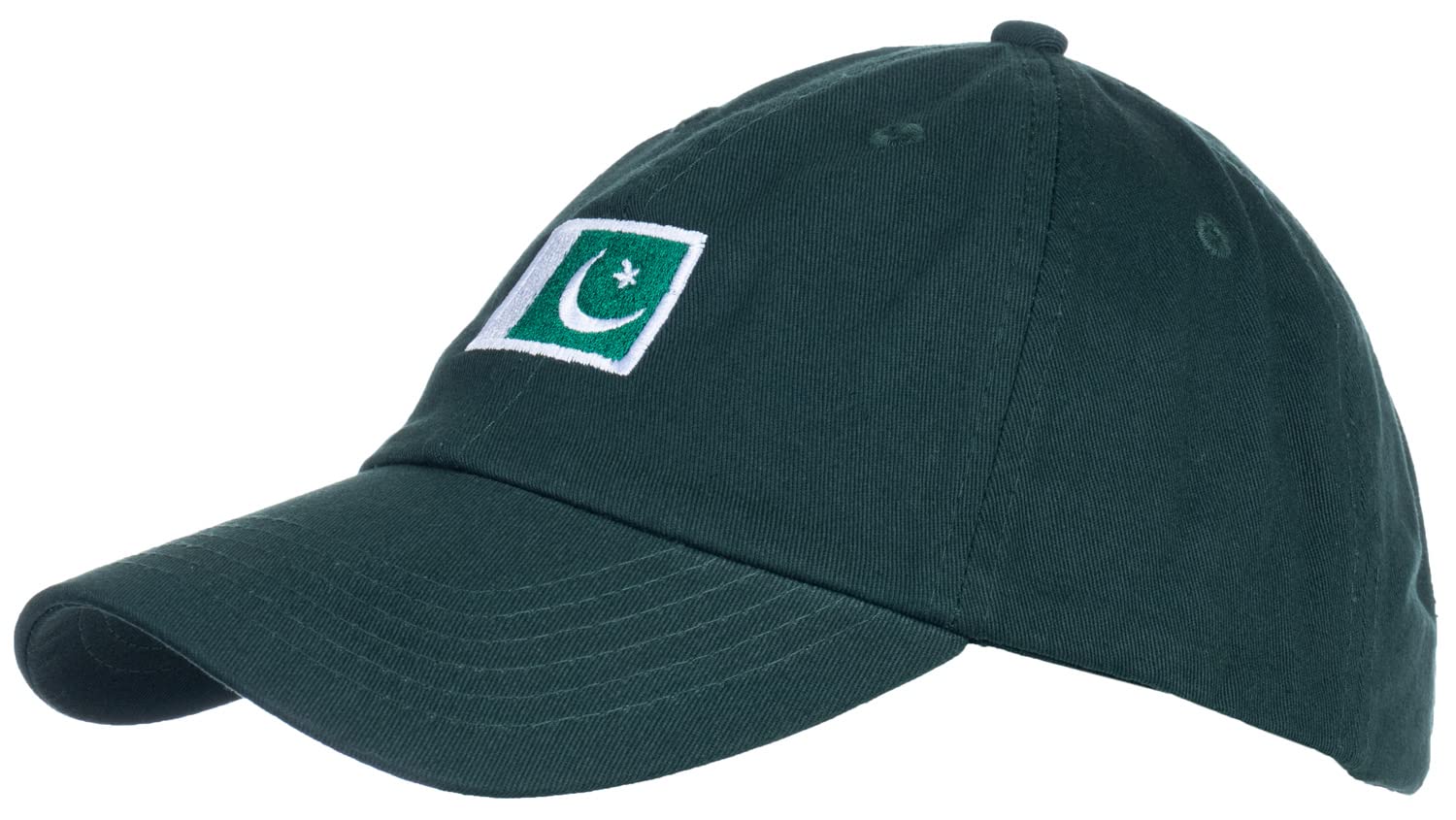 Countries of The World National Pride Nation Flag Baseball Low Profile Dad Hat for Men Women Green Flag Pakistan