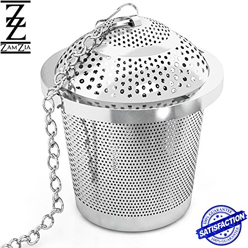 Zamzia Stainless Steel Tea Infuser with Tea Stick Set
