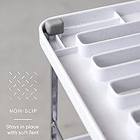 Vista 5 de YouCopia UpSpace Cabinet Box Organizer, Adjustable Kitchen Pantry Shelf for Plastic Wrap and Foil Storage, Small Premium Edition