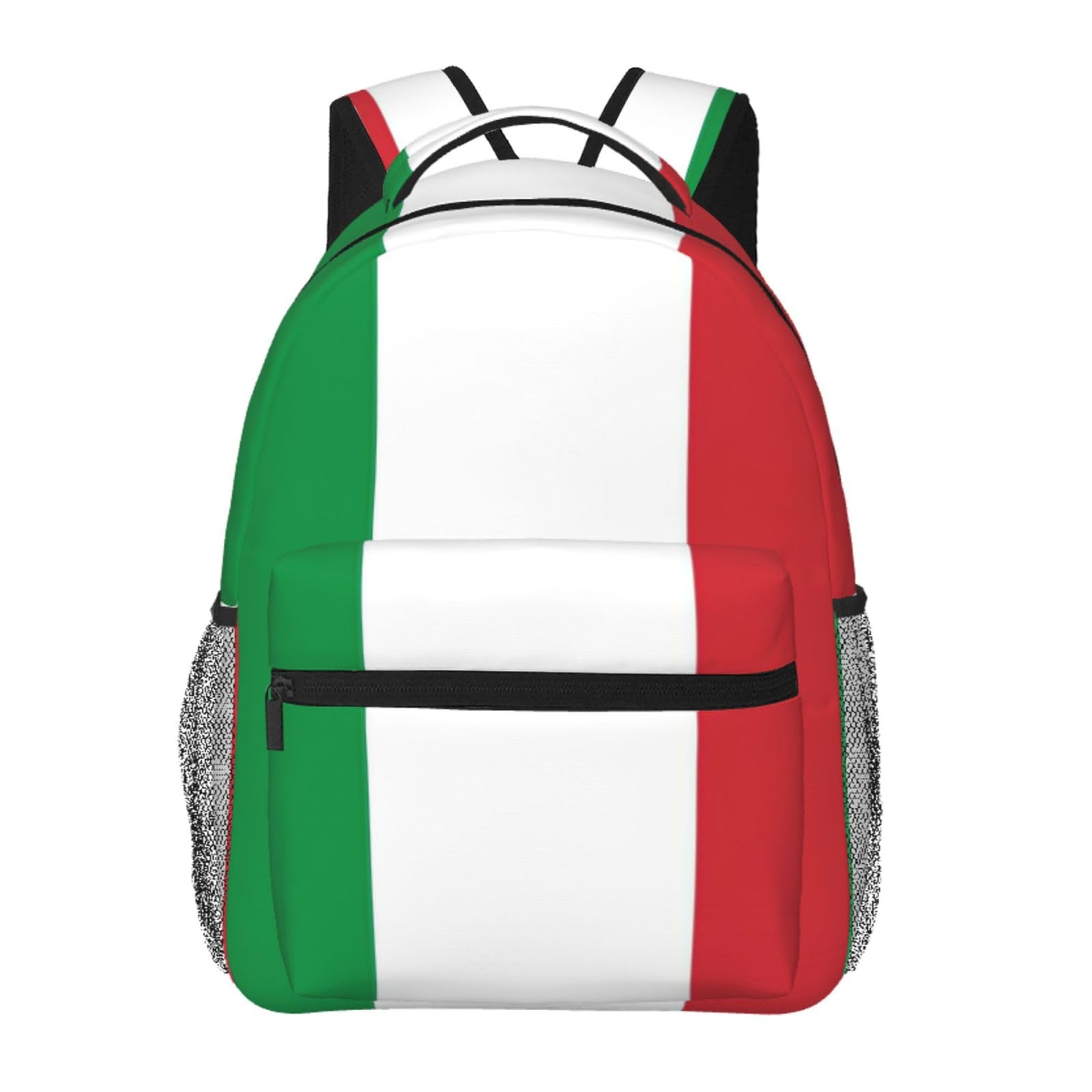 Sac à bandoulière imprimé drapeau Italie avec 3 poches pour adultes - 6