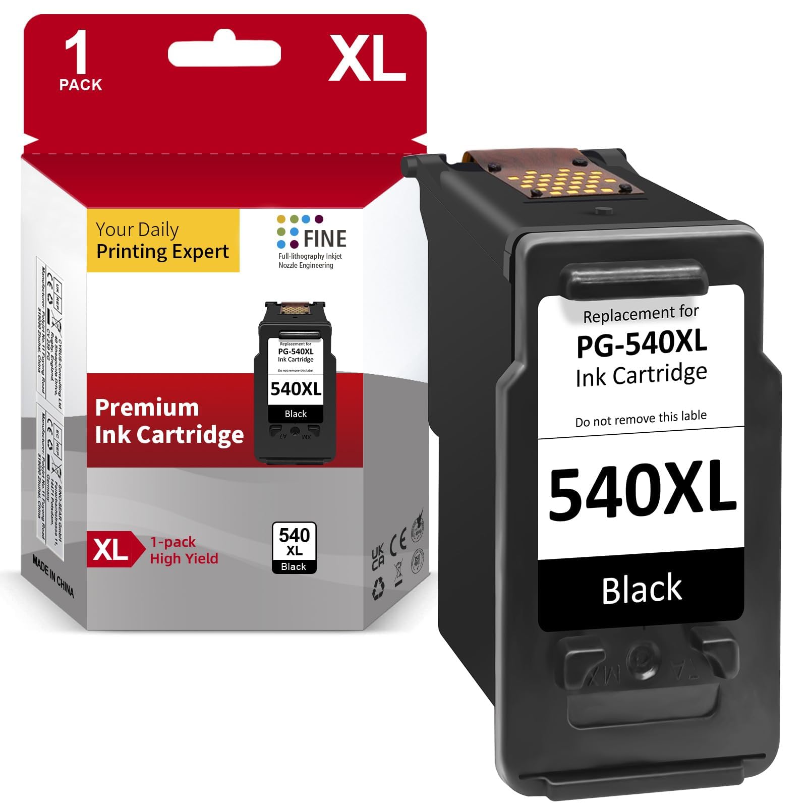 Cartucce Originali Canon PG-540L / CL-541XL Per Pixma MG3650S - Set 2 Pezzi
