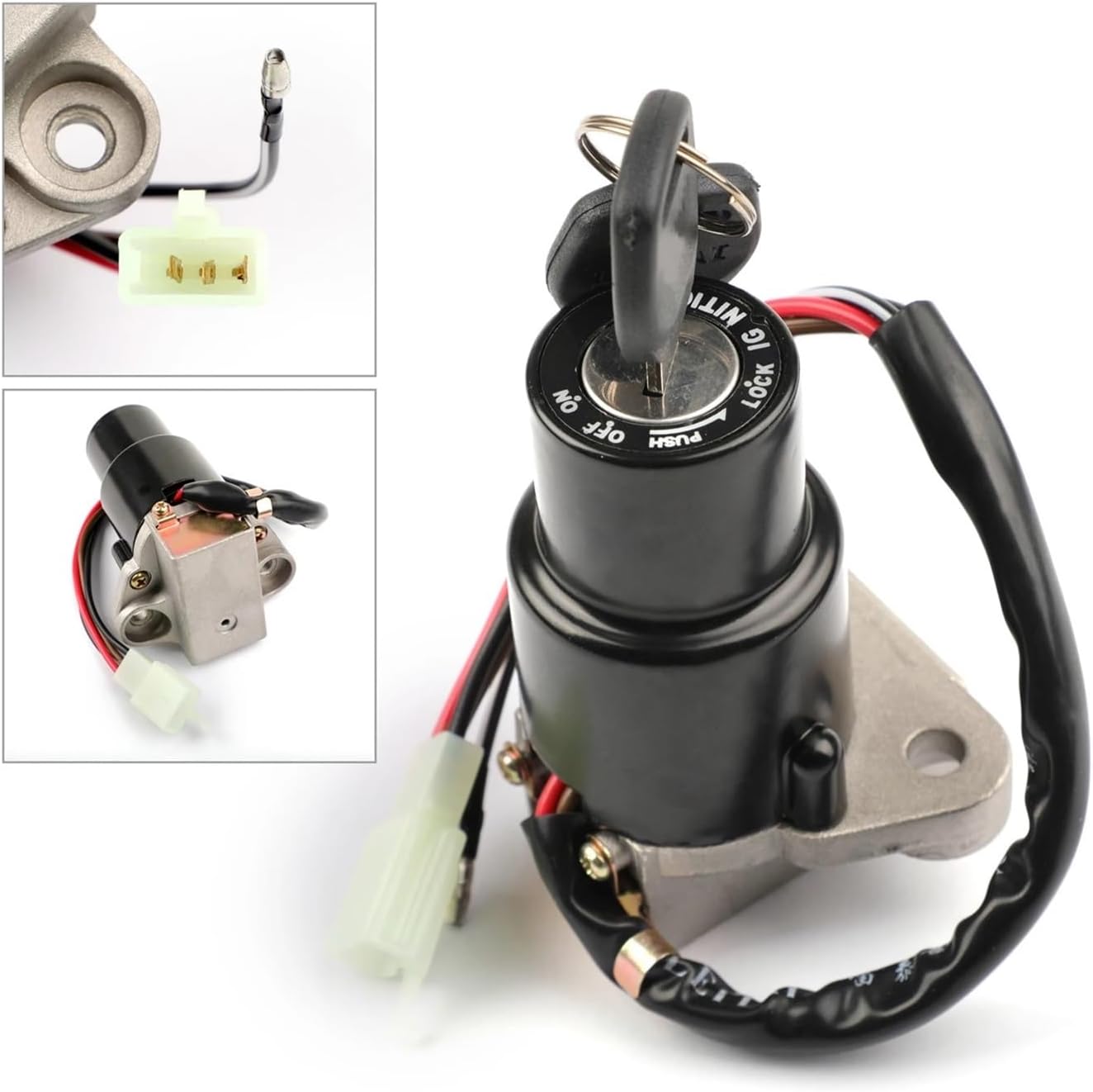 Ignition Switch Lock Keys Fit For XJ XT 550/700/750/900 XS400 DT125R 55V-82501-00 3LY-82501-00 Motocycle Parts