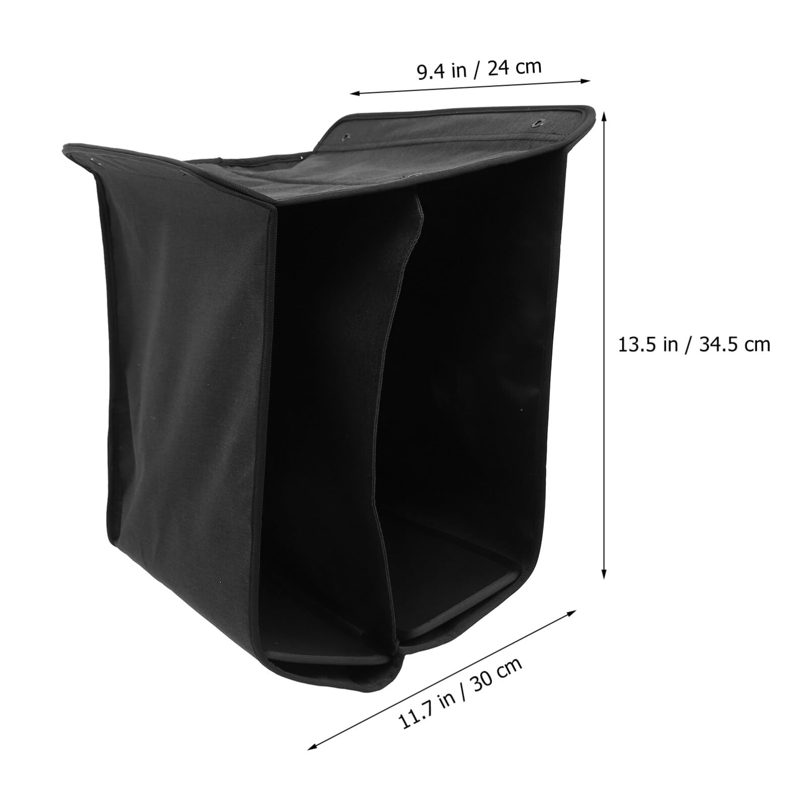 NUOBESTY 1pieza Organizador De Almacenamiento Bajo Escritorio Plegable Para Archivos y De Caja De Almacenaje Color Gris