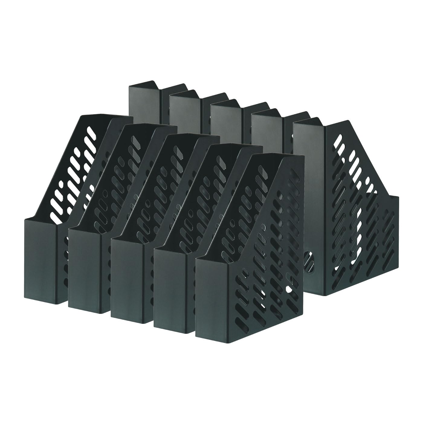 Han Klassik Revistero, Negro, 76 x 248 x 320 mm, Paquete de 10