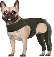 Vista 15 de ROZKITCH Manga para Pata Trasera de Perro para Pata Derecha e Izquierda, Protector de Codo Ajustable para Mascotas que Previene Lamer Heridas, Manga